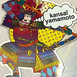 🎎Huge Rare 8 x 10 Louis Vuitton Kansai Yamamoto Sticker🎎